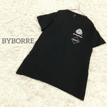 레어 바이보레 고어텍스 콜라보T셔츠 로고 프린트 GORE TEX S