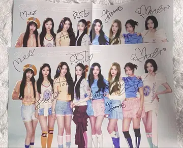 Hearts2Hearts 친필 사인