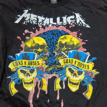 메탈리카 건즈 앤 로지스 Guns N' Roses 티셔츠 XL