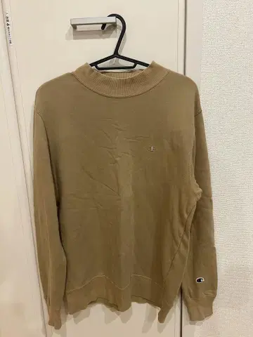 Champion 베이지 크루넥 트레이닝복 M