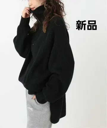 새상품 Half Zip Sweater