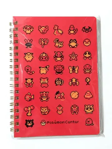 포켓몬 센터 B6 링 노트 게임 도트 금은