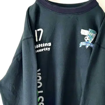 FOSS FOUR FC Kray 축구 맨투맨 카키 모스그린 구제 의류