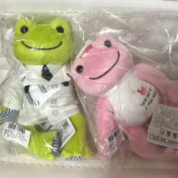 사랑은 계속될 거야 어디까지나 개구리 피클스 봉제 인형