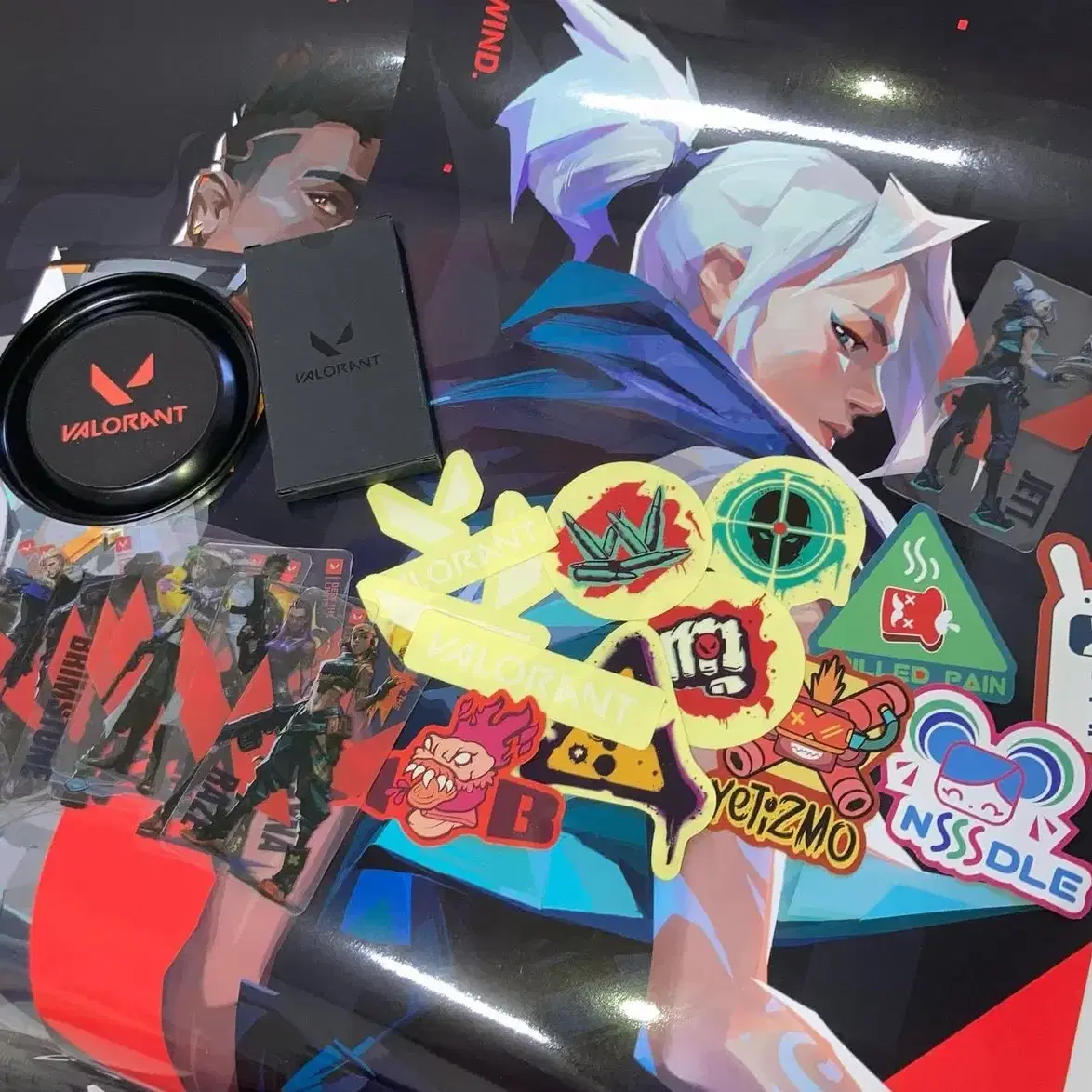 Valorant 2020 Chuseok Limited Super Rare Swag Kit #공식,#라이엇,#제트,#포카,#이벤트 on  Bunjang Global Site.