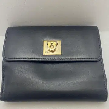 Ferragamo 블랙 접이식 지갑