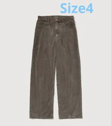PIGMENTDYED FINX CORDUROY WIDE5P PANTS 4