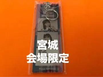 야마우치 미즈키 AKB48 TOUR PARTY 메시지 키링 미야기 한정판
