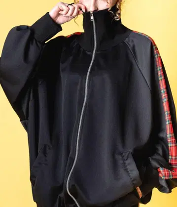 앙코락 블랙 집업 자켓