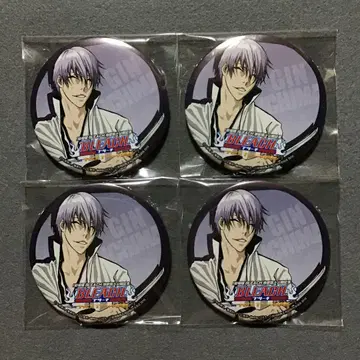 BLEACH 이치마루 긴 난자타운 캔뱃지 4개 세트