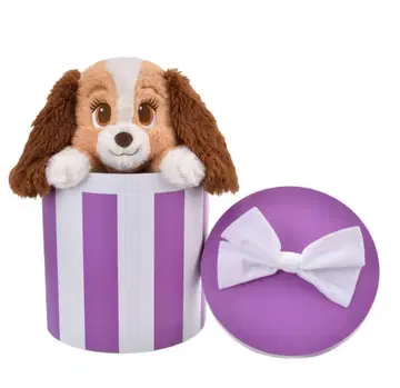 레이디 봉제 인형 박스 세트 LADY AND THE TRAMP 70주년