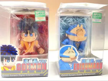 힘내라 고에몽 에비스마루 레진 키트 피규어 완성품