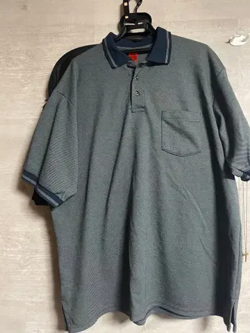 RED KAP 그린 T셔츠 피케 셔츠