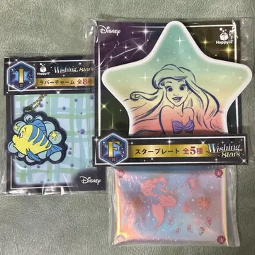 디즈니 해피 복권 wishingstars 아리엘 세트 F H I상