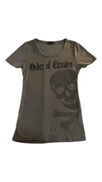 Skull T-shirts stone Y2K