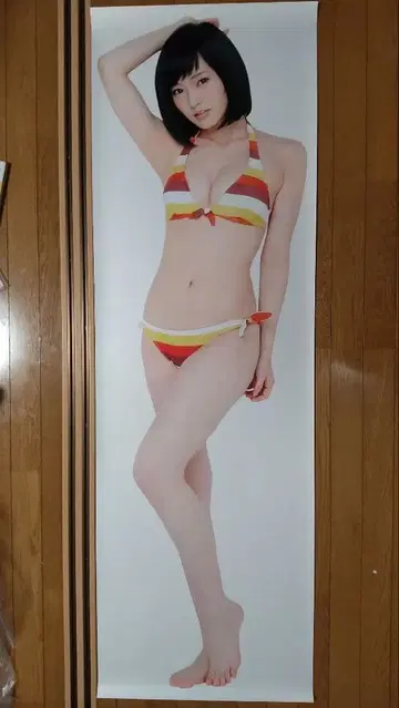 야마모토 아야 등신대 포스터