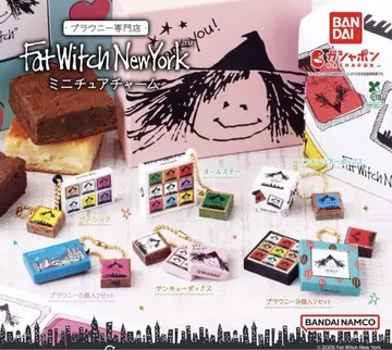 Fat Witch New York 미니어처 참 6종 풀 컴프 세트