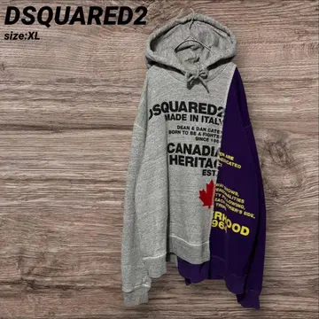 DSQUARED2 디스퀘어드 프린트 후드티 후디