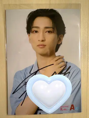 EBiDAN 운동회 츠츠이 토시아키 사인 포함 브로마이드
