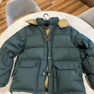 THE NORTH FACE 다운 자켓 M 그린 캠핑 시에라