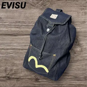 EVIS 에비수 데님 백팩