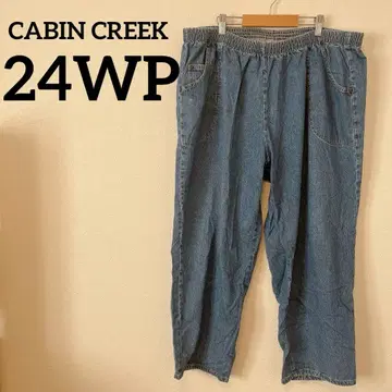 CABIN CREEK [ 24WP ] 데님 팬츠 허리밴딩 포켓