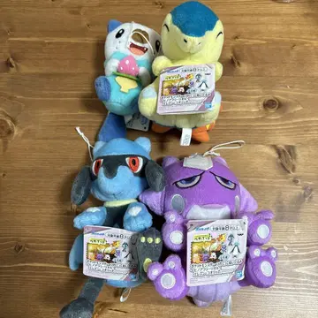 포켓몬 봉제 인형 4개 세트