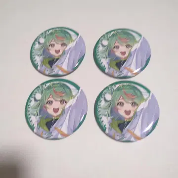 아오기리 고등학교 AVIOT 콜라보 캔뱃지 푸와푸와 포푸라