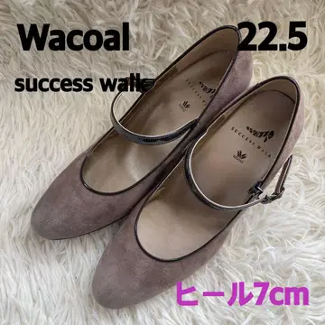 Wacoal 스트랩 펌프스 22.5cm 힐 7cm