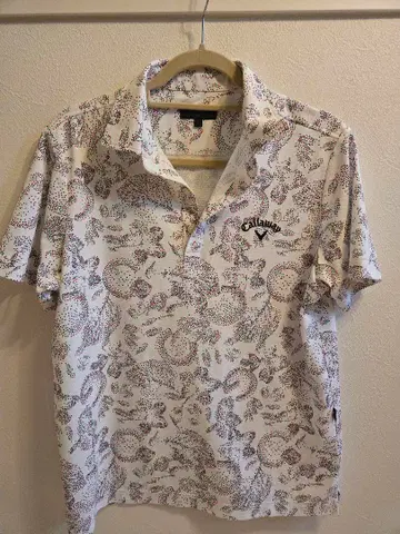 Callaway 패턴 무늬 셔츠 화이트