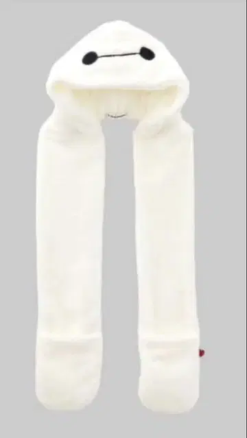 베이맥스 후드 부착 머플러 장갑 디즈니