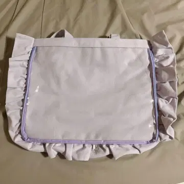 자카마트 프릴 토트 A3 라벤더
