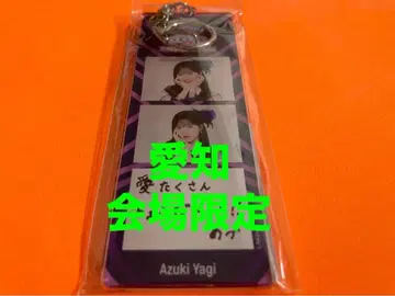 야기 아이츠키 AKB48 TOUR PARTY 메시지 키링 아이치 한정판