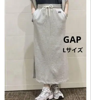 새상품 GAP 미니 로고 맥시 스커트