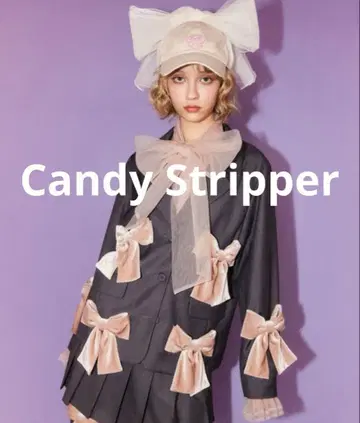 PRECIOUS RIBBON 자켓 CandyStripper
