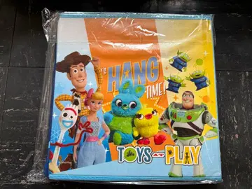 디즈니 토이스토리 앉을 수 있는 수납 박스 토이 박스 보조 의자 새상품