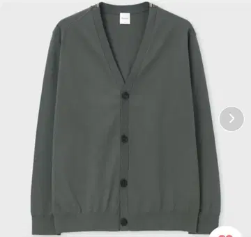 Paul Smith 오가닉 코튼 가디건 다크 그린