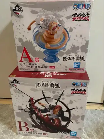 원피스 피규어 A상 B상 세트 샹크스 루피 장노계보 패극