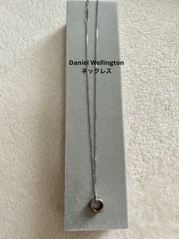 다니엘 웰링턴 Elevation Necklace Silver