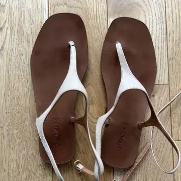 ALUMNAE 플립플랍 36 베이지, 브라운