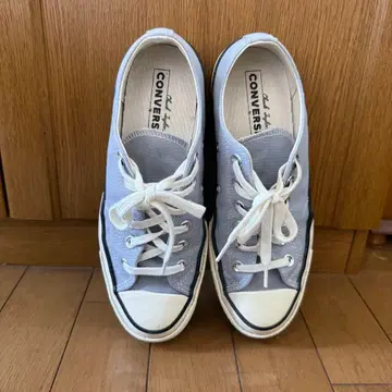 척테일러 CONVERSE ALL STAR 그레이 블루 스니커즈