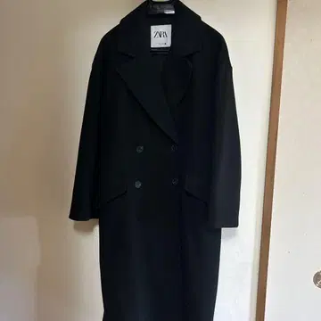 ZARA 오버 사이즈 코트 블랙