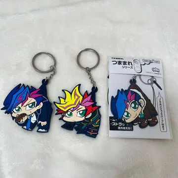 유희왕 VRAINS 후지키 유사 플레이메이커 쯘따레 키링 3개