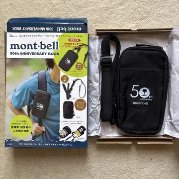미사용 mont-bell 몽벨 50th ANNIVERSARY BOOK