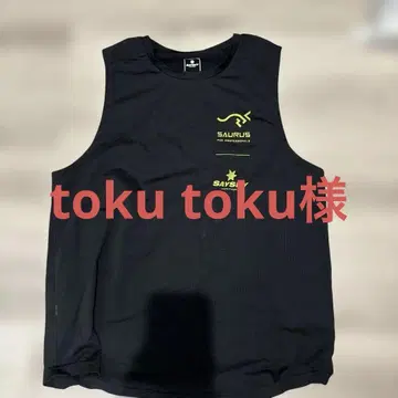 SAYSKY SAURUS 탱크탑 해외 S 사이즈 (일본 M 사이즈 상당)