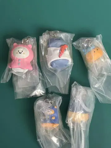 메지루시 액세서리 오분구토잇쇼 캡슐 토이 세트 5종
