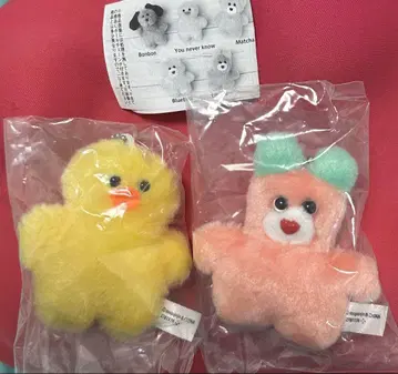 모조조조 봉제 인형 마스코트 2종 세트