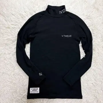 V12 모크넥 긴팔 셔츠 ZERO FIT 속난