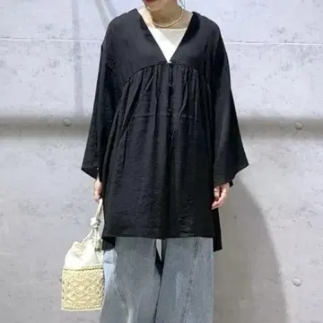 LEPSIM 렙심 2WAY 개더 튜닉 원피스