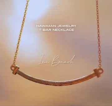 T-bar necklace irie beach T바 목걸이 골드